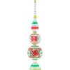 Outlet The Jolly Christmas Shop Shiny Brite Holiday Splendor 13" Christmas Finial Stand With Reflector 4027999