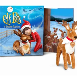 Hot The Jolly Christmas Shop The Elf On The Shelf Elf Pets Reindeer Plush And Book