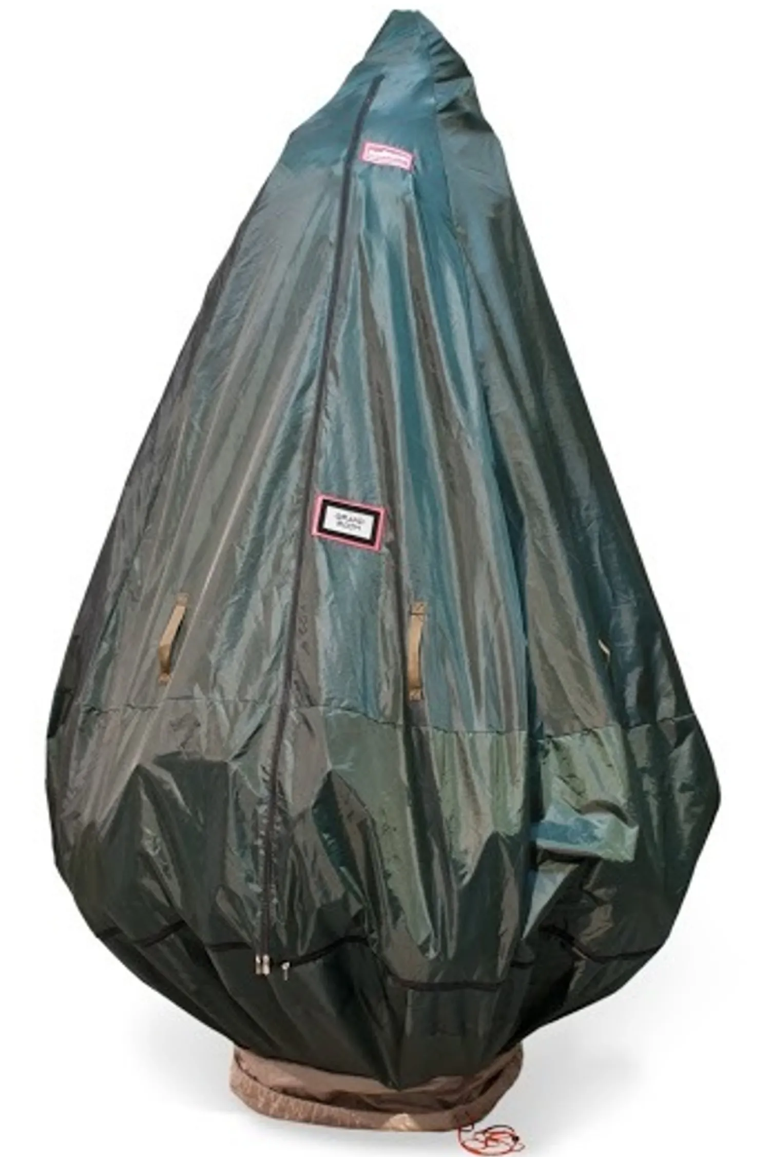 The Jolly Christmas Shop Tree Keeper 9' Pro Decorated Christmas Tree Storage Bag With Rolling Stand TK-10104