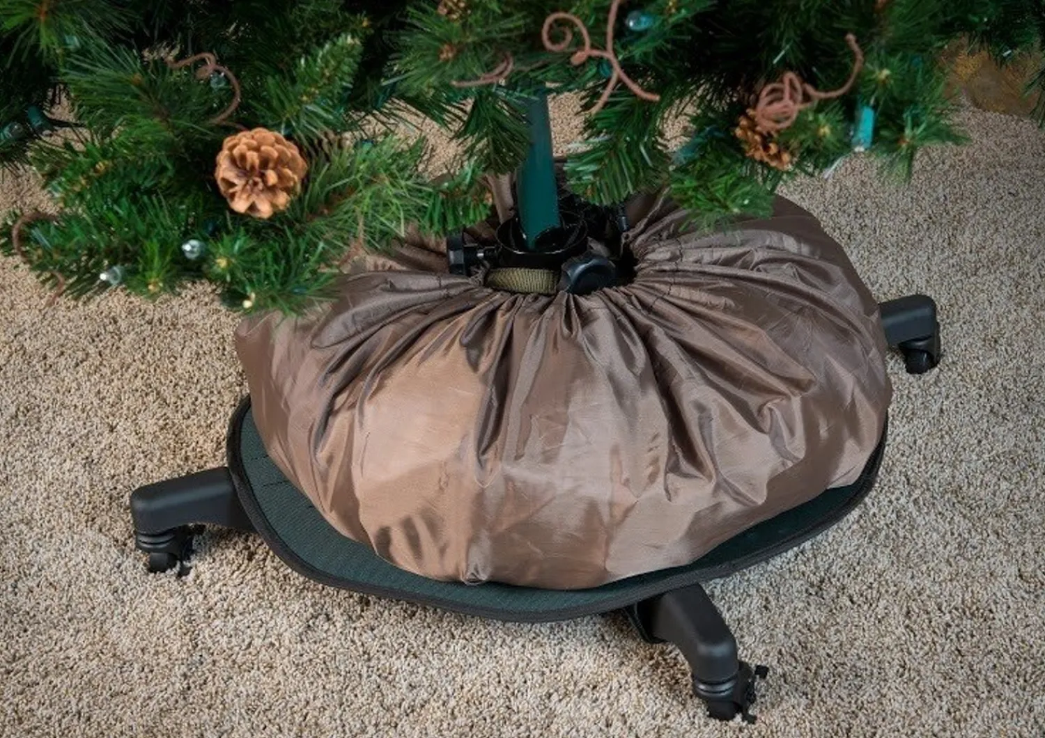 Hot The Jolly Christmas Shop Treekeeper Drop Stand 9' Christmas Tree Storage Duffel TK-10709-RS