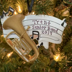 Sale The Jolly Christmas Shop Tuba Personalized Christmas Ornament OR1688