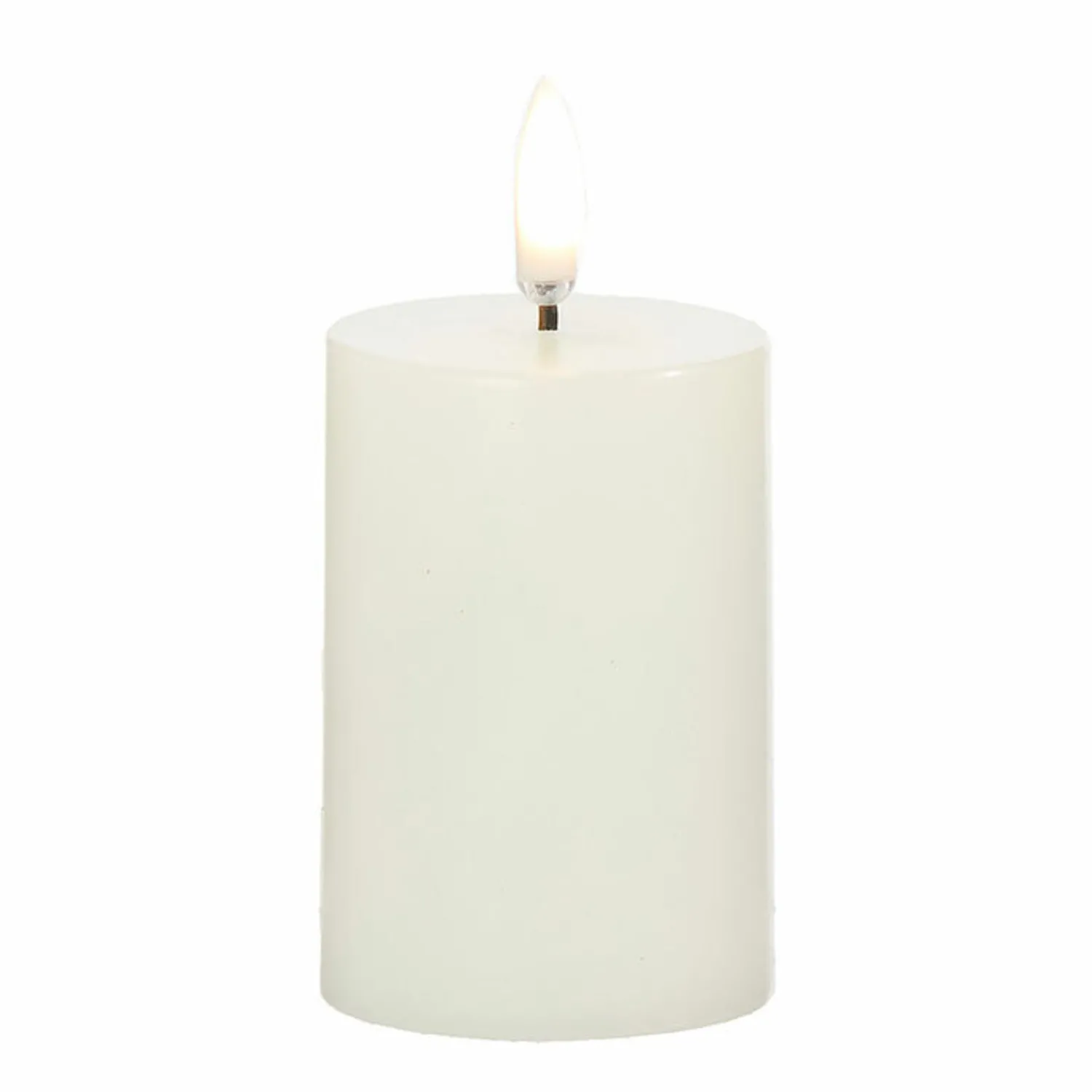 Online The Jolly Christmas Shop Uyuni 4" Flicker Flame Ivory Votive Battery Candle 4034519
