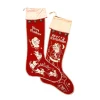 Outlet The Jolly Christmas Shop Vintage Inspired Large Felt Christmas Stockings Set Of 2 2269